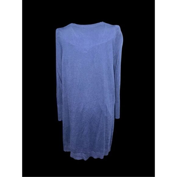 NEW WITH tags Halogen Blue Cashmere Blend Long Cardigan Sweater, Women's blue co - Picture 5 of 13